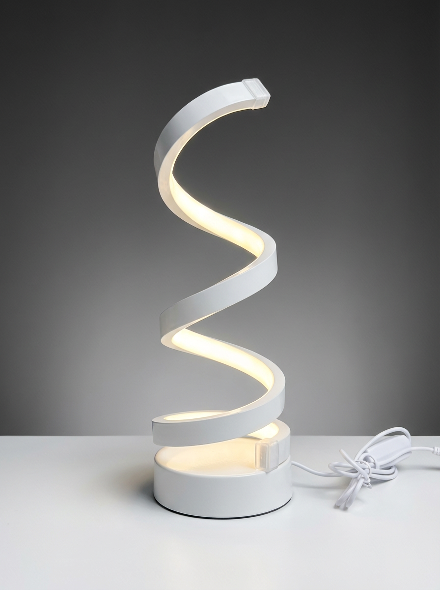 LumeHavn Helix™ Spiral Ambient Desk Lamp