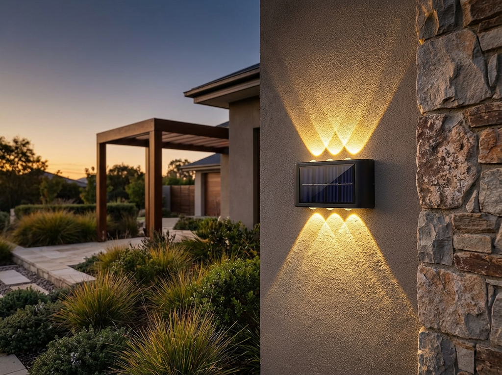 LumeHavn Auralis™ Solar Wall Light