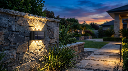 LumeHavn Auralis™ Solar Wall Light