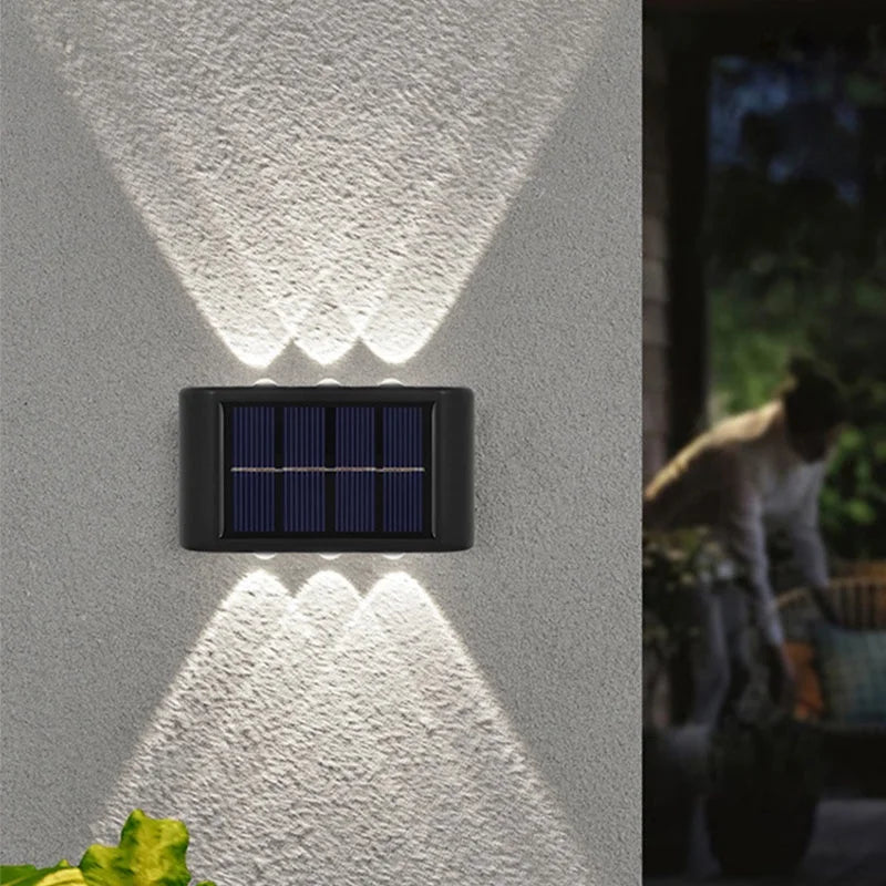 Solar Led lights Courtyard street landscape garden decorative wall lights