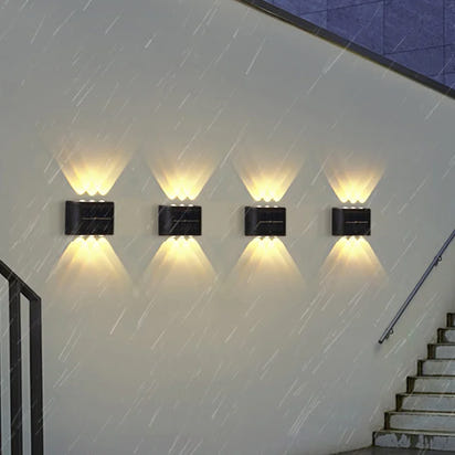 Solar Led lights Courtyard street landscape garden decorative wall lights