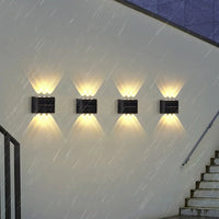 Solar Led lights Courtyard street landscape garden decorative wall lights