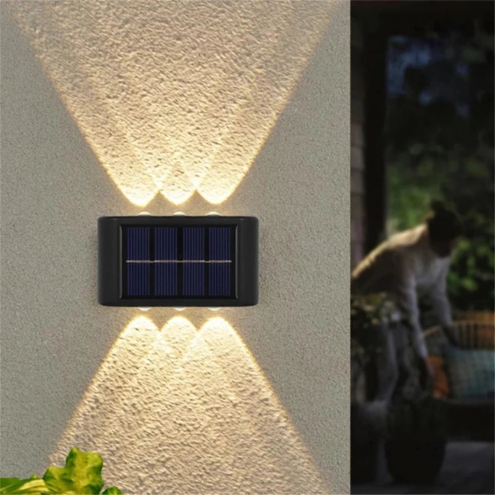 Solar Led lights Courtyard street landscape garden decorative wall lights