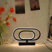 Simple Modern Creative Led Lamp Hotel Bedside Study Bedroom Living Room Dimmable Lighting