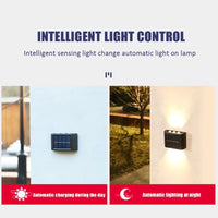 Solar Led lights Courtyard street landscape garden decorative wall lights