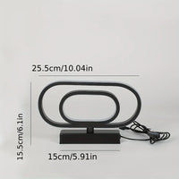 Simple Modern Creative Led Lamp Hotel Bedside Study Bedroom Living Room Dimmable Lighting