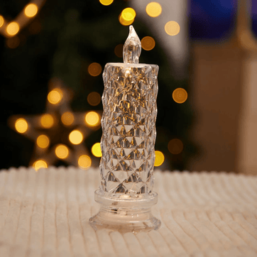 Crystal Candle Light – Romantic Glow, No Mess - Luminoya