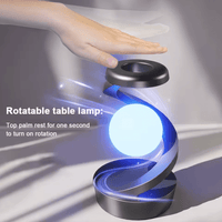 Levitating Moon Lamp – Gesture Control & Wireless Charging - Luminoya